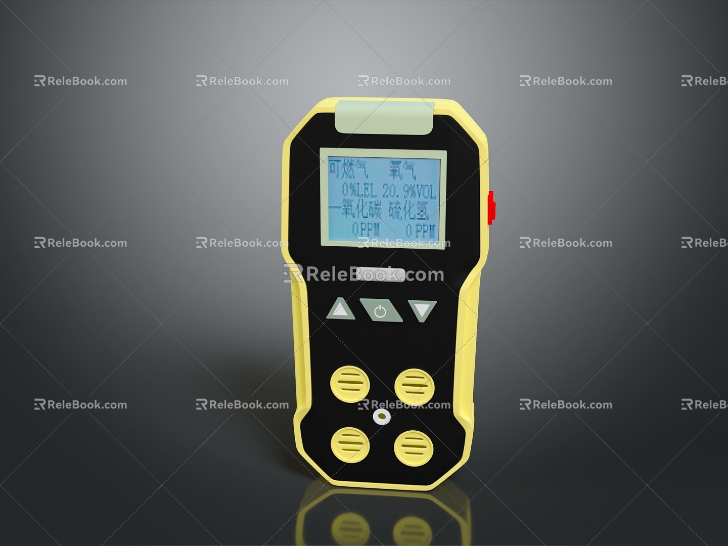 Vintage Oscilloscope Detector Sci-Fi Detector Future Detector Concept Detector Scout Detector model