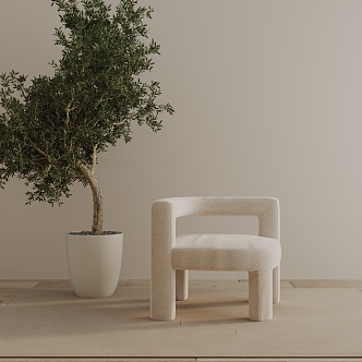 Leisure Chair 3d model