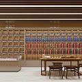 Interior Of Tobacco And Liquor Store With Liquor Shelves Tea Table And Display Cabinet