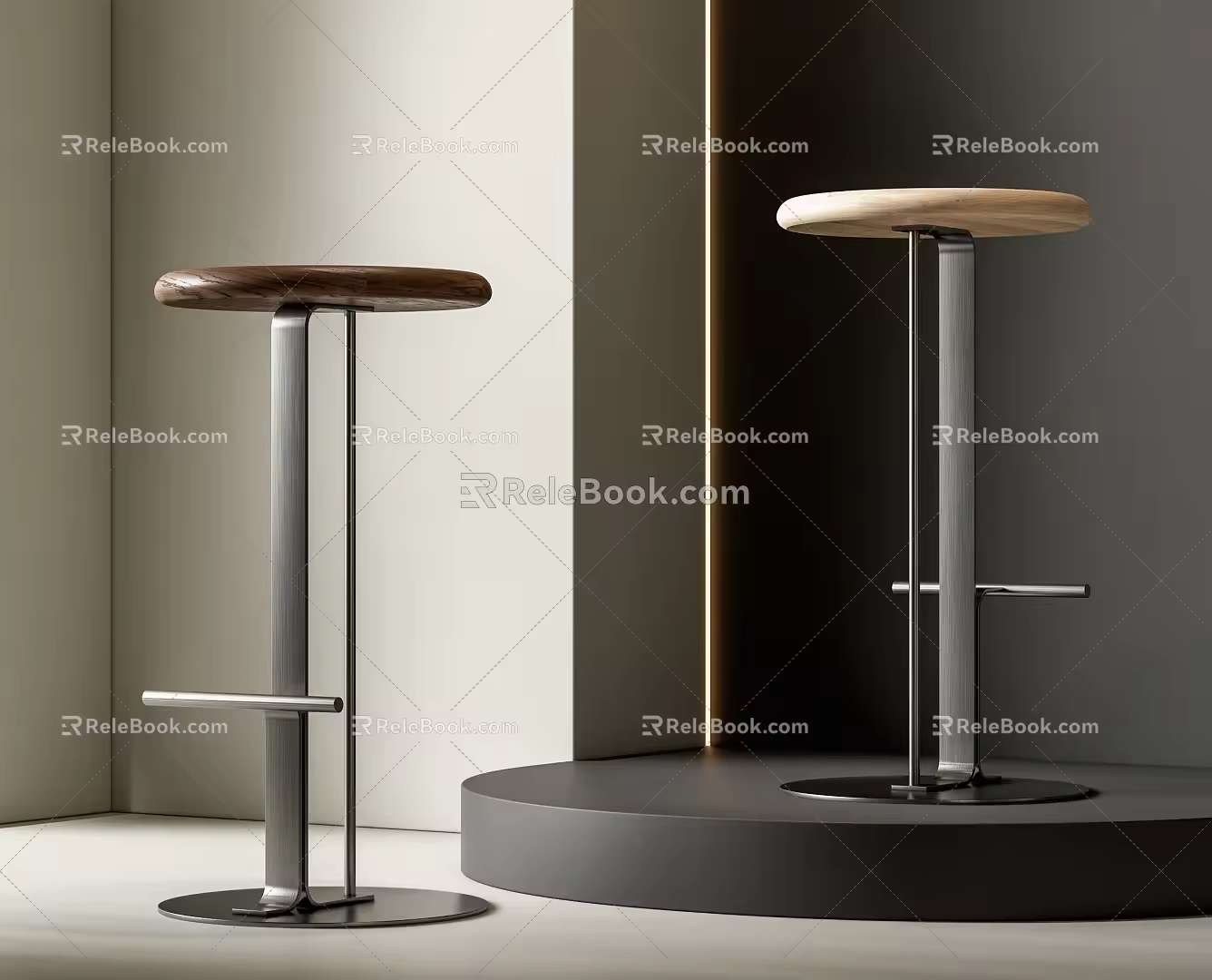 Bar stool 3d model