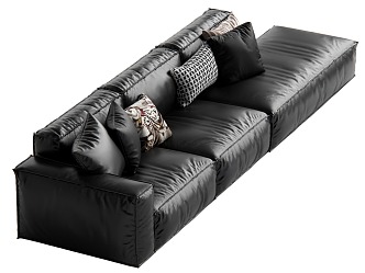 Modern Multiplayer Sofa 3d model