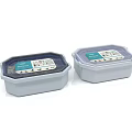 Industrial Equipment Storage Containers With Sealed Lids And Labels For Industrial Use
