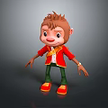 Monkey Cartoon Monkey Anime Monkey Stylized Monkey Fantasy Style Monkey Toy 3d model