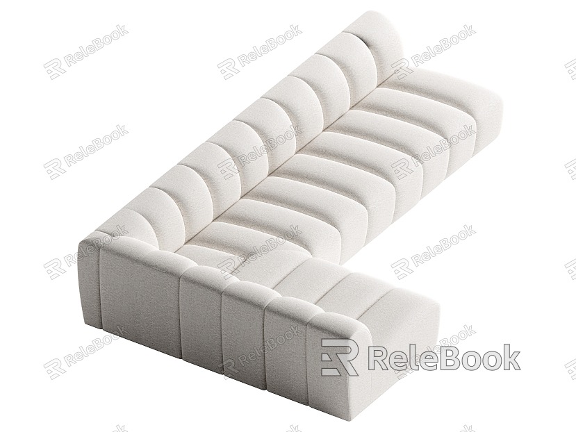 Modern Multiplayer Sofa Corner Sofa model