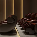 modern video room 3d model