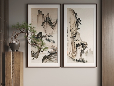 New Chinese Hanging Paintings Chinese Hanging Paintings model