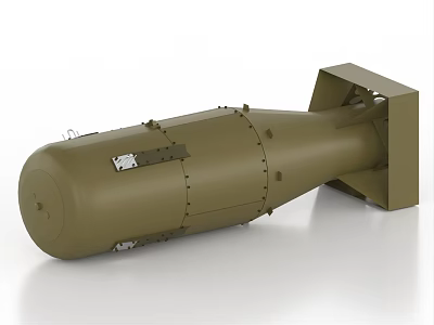 Atomic Bomb Boy 3d model