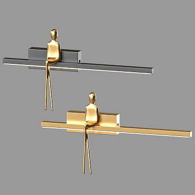 Modern minimalist wall lamp wall lamp minimalist wall lamp restaurant wall lamp 3d model