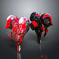Robot Assistant Small Robot Butler Robot Butler Figure Game Figure 3d model
