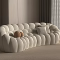 shaped sofa arc 3d model