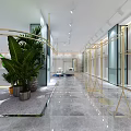 Elegant Modern Clothing Store Interior With Mannequins Clothing Racks And Decorative Plants