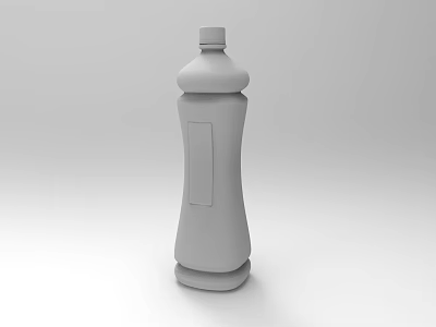 Modern Ceramic Vessel With Sleek Design And Rectangular Panel On Body 3d model