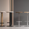 Modern Bar Chair 3d model