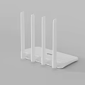 Xiaomi Wireless Router With Four Antennas Sleek White Design For Home Daily Use