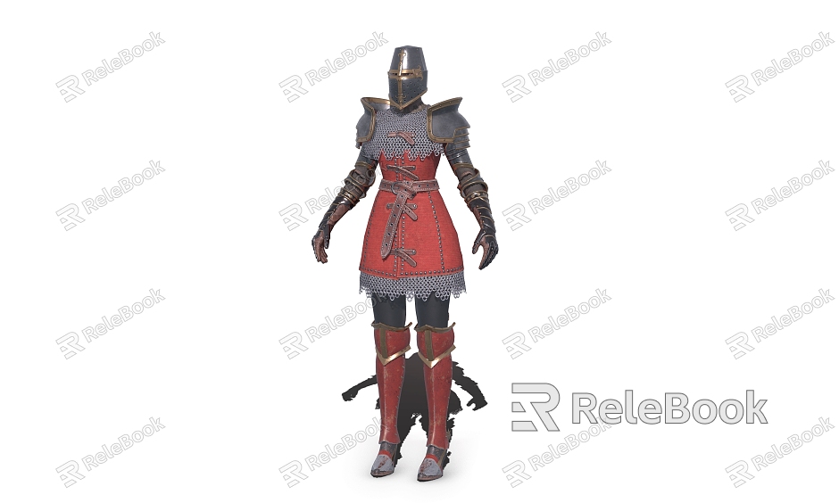 Armor War Medieval Armor Warrior model