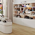 Modern Container Cosmetics Store 3d model