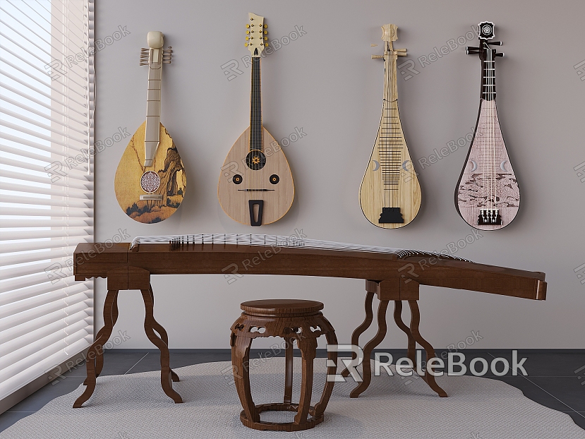 Musical Instruments Guzheng Pipa Guitar model