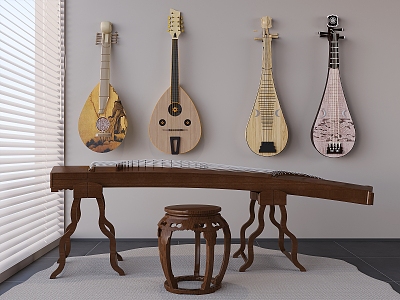 Musical Instruments Guzheng Pipa Guitar model