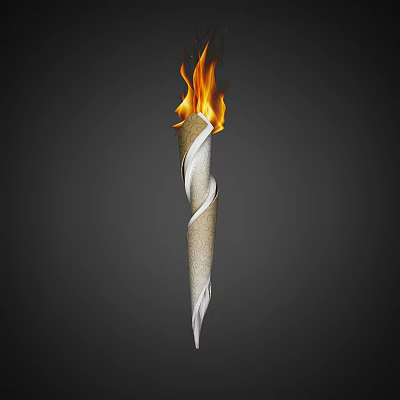 Modern Torch 3d model