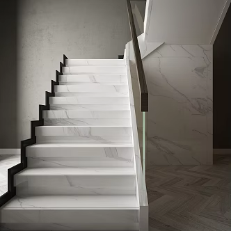 Modern Stairs 3d model