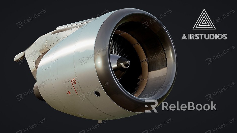 Aircraft engine Airbus A320 engine model