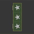 U.S. Army Green Weapon Storage Box With Stars American Flag And Made in USA