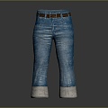 Jeans Casual Pants Denim Casual Pants Men's Pants Women's Pants Men's Pants Women's Pants 3d model