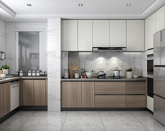 Modern Kitchen 3d model