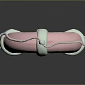 Pink And Green Life Buoy With Rope Detail And Heart Design Safety Equipment