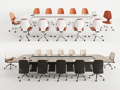 Conference tables and chairs model