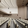 Report Hall Report Hall Seat Stage Lighting and Sound 3d model