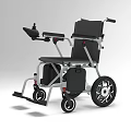 Electric Wheelchair Lightweight Portable Medical Device with Adjustable Seat Battery Pack and Wheels