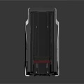 Smart Machine with Red Display Panel Black Control Panel White Body and Rollers