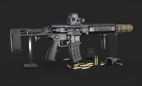 Weapons Assault Rifle 3d model