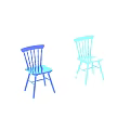 Classic Solid Wood Windsor Dining Chair With Multiple Color Options For Home Kitchen Use
