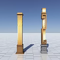 Lamp antique lamp stone lamp wood lamp with tile lamp real lamp with word lamp style lamp personality lamp good-looking lamp heterosexual lamp metal lamp 3d model