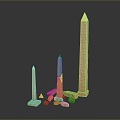 Columns Stone Columns Stone Columns Old Columns Roman Columns Roman Columns Classical Columns Greek Columns 3d model