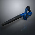 Blue Handheld Electric Blower With Ergonomic Grip Lightweight Design And Powerful Airflow