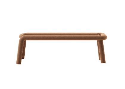 Modern sofa stool 3d model