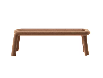 Modern sofa stool 3d model