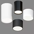 Modern Minimalist White and Black Downlights Spotlights Indoor LED Lighting Fixtures