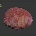 Fresh Vibrant Red Potato With Smooth Skin And Natural Spots For Healthy Cooking