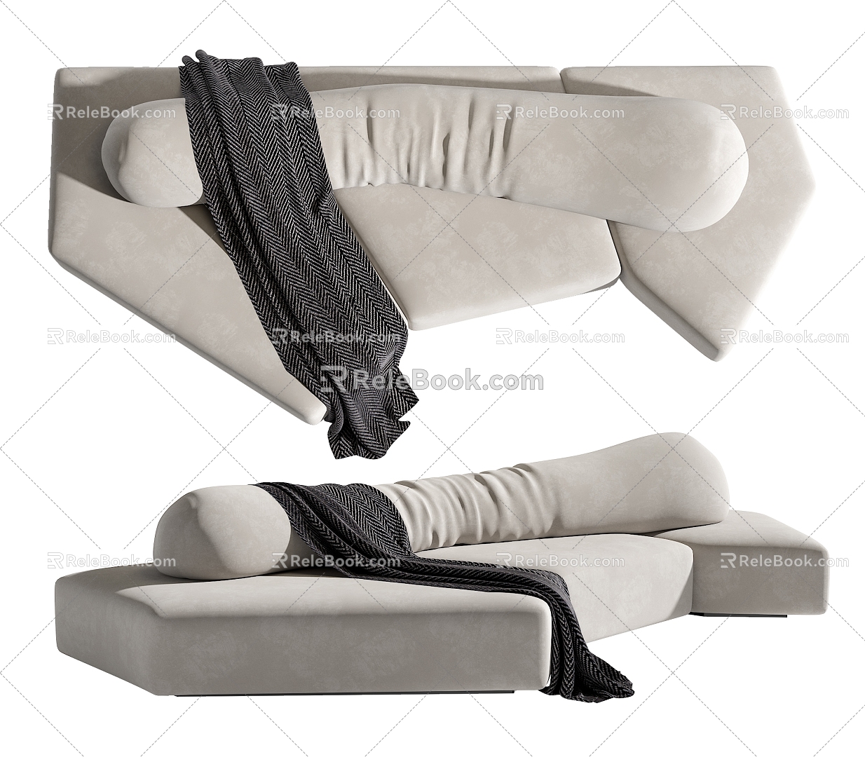 Edra Multiplayer Sofa 3d model