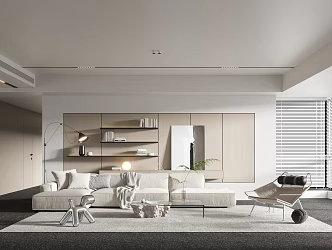 The Silent Living Room 3d model