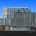 Modern Office Building Exterior With Glass Facade And Contemporary Architectural Design