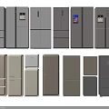 Modern Refrigerators And Freezers In Various Styles Colors And Designs For Home Kitchens