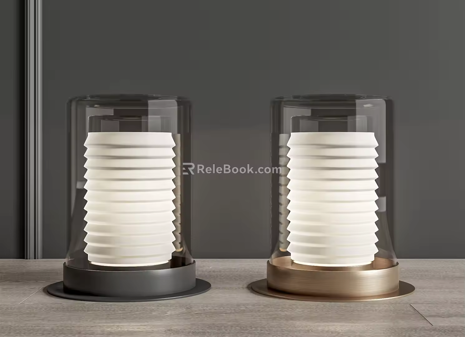Modern table lamp 3d model