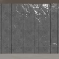 Textured Gray Feature Wall With Vertical Lines And Ambient Lighting Design 3d model
