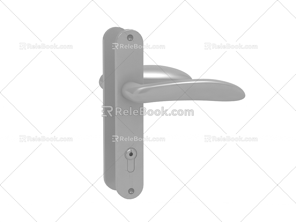 Door handle 3d model