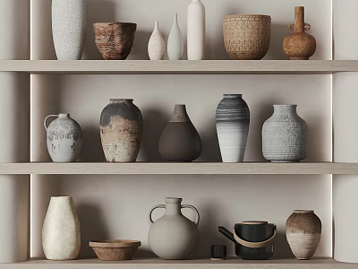 Ceramic Utensils 3d model